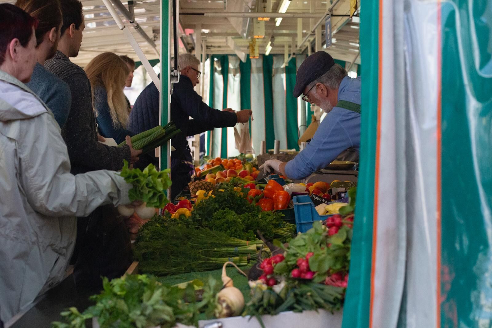 Wochenmarkt in Riehl